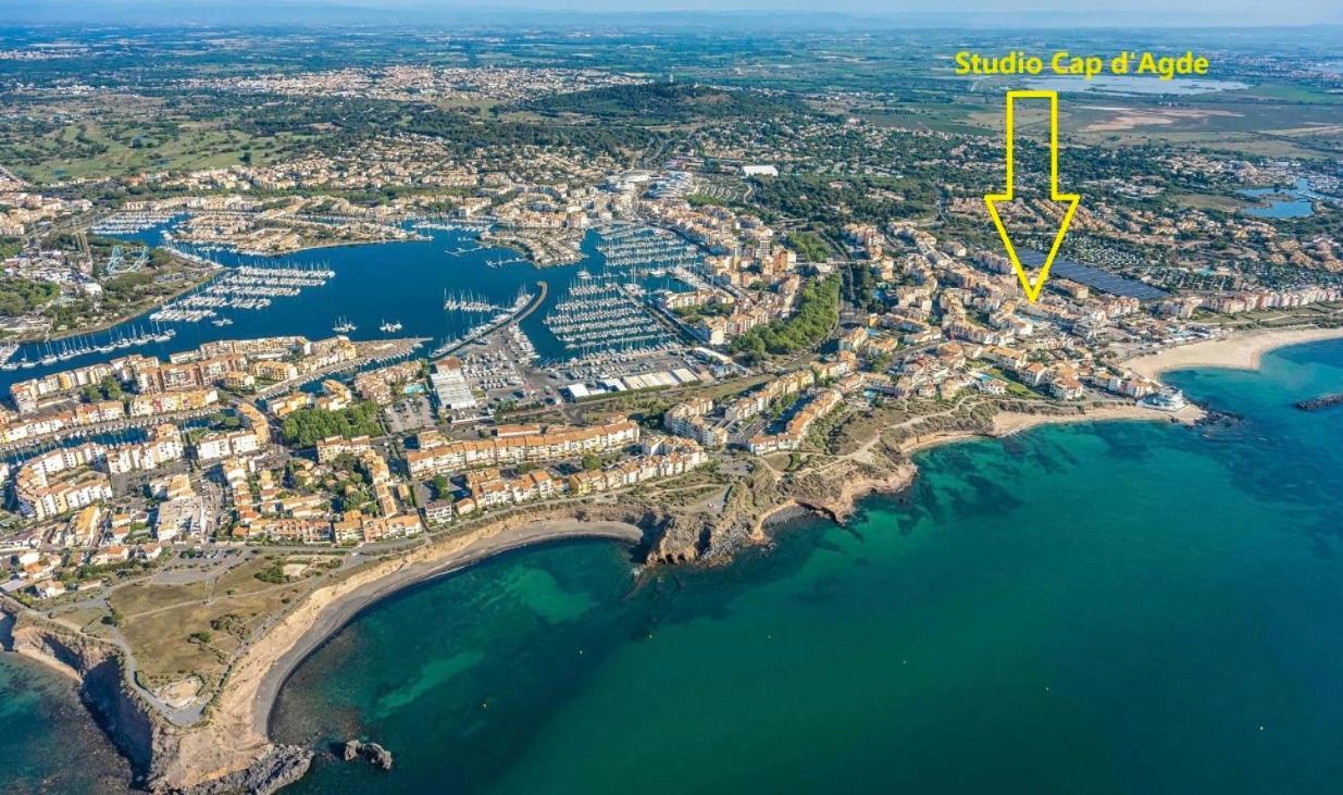Joli Studio Proche Plage Du Mole Agde Exterior foto